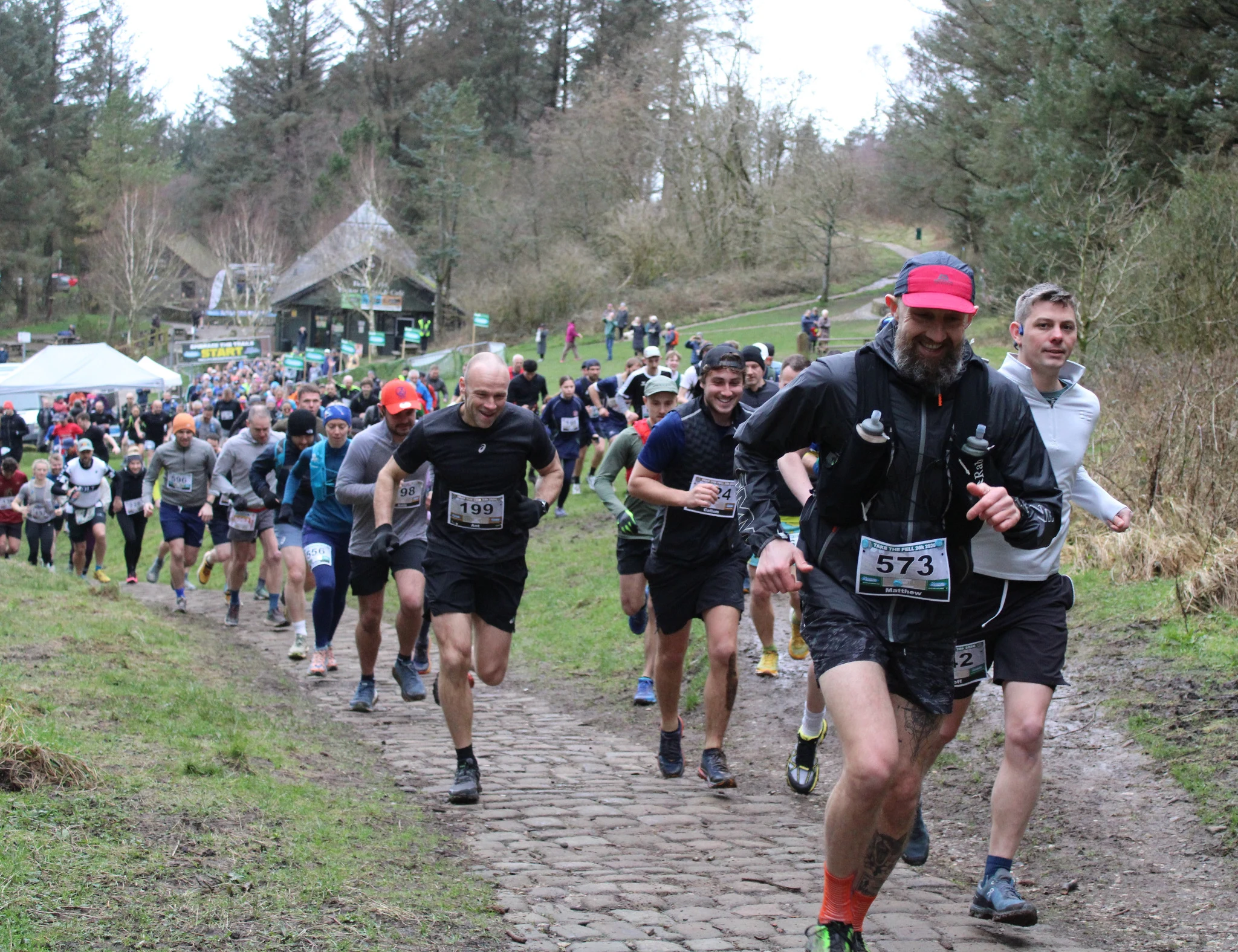 Take the Fell runners on the trails at Beacon Fell